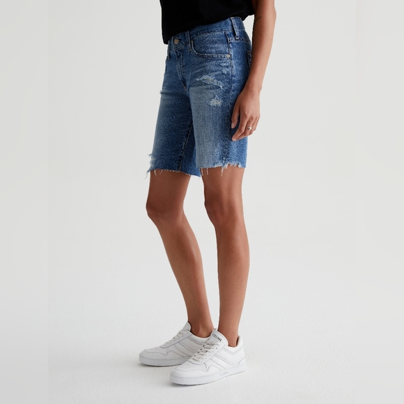AG Adriano Goldschmied Denim Nikki Shorts - Picture 2 of 11